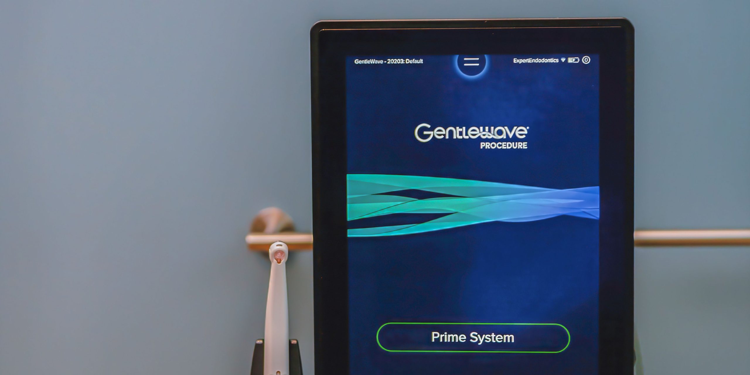 An image featuring the GentleWave dental system.