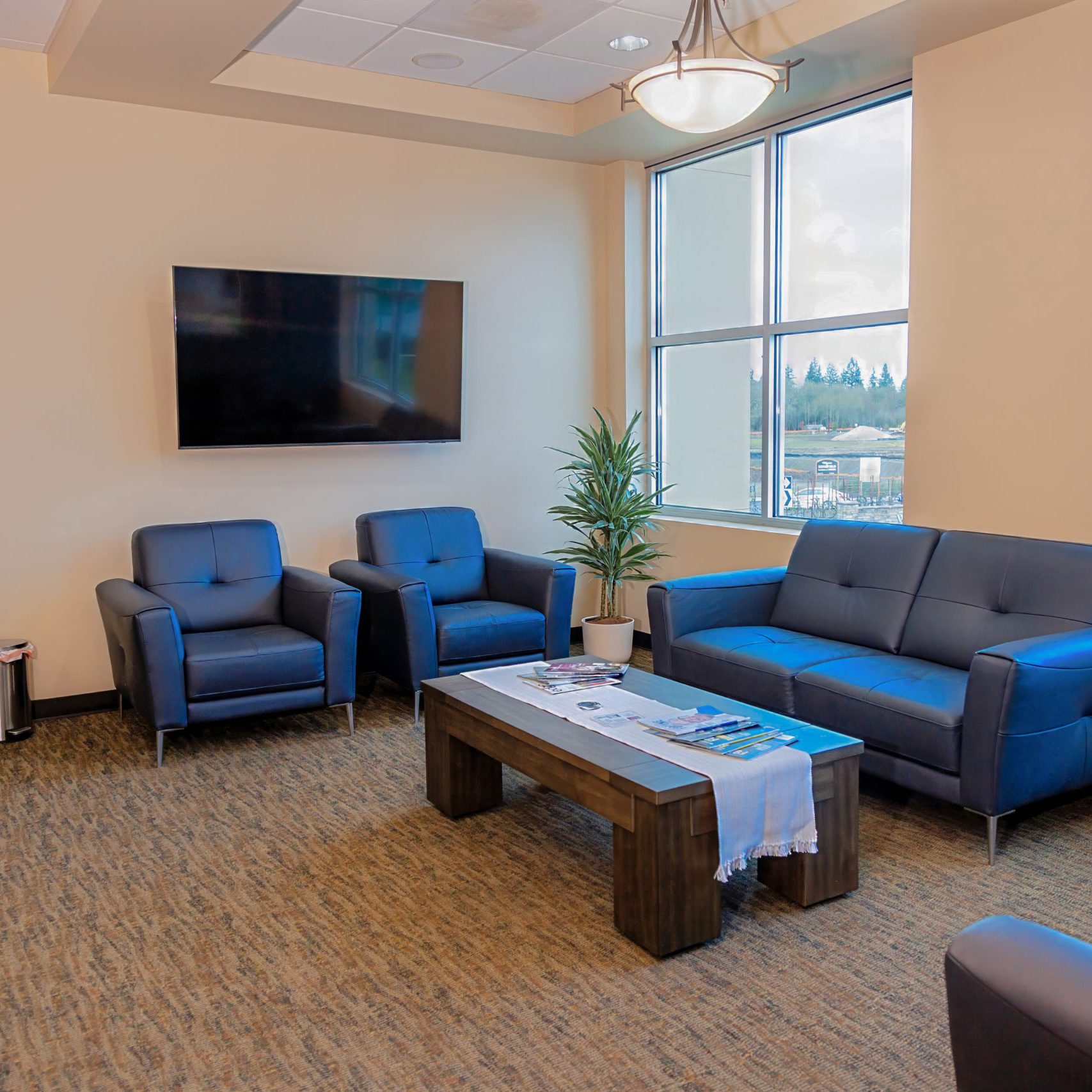 Endo office featuring its waiting area